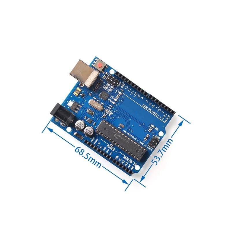 size of arduino uno r3